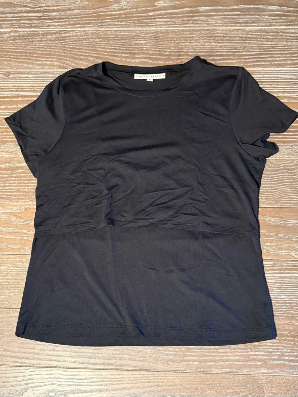 Kindred Bravely nursing Short Sleeve Crewneck Top